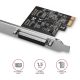 AXAGON PCEA-P1N 1x Parallel-Port-Adapter mit SP & LP