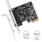 AXAGON PCEA-P1N 1x Parallel-Port-Adapter mit SP & LP