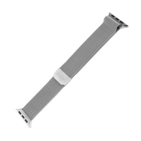   FIXED Armband mit Edelstahlnetz für Apple Watch 38/40mm, Silber