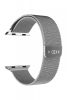 FIXED Armband mit Edelstahlnetz für Apple Watch 38/40mm, Silber