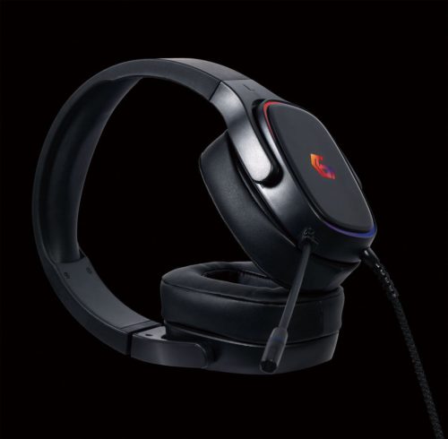 Gembird USB 7.1 Surround Gaming-Headset mit RGB Schwarz