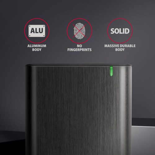 AXAGON EE25-A6M USB3.2 RAW Box Schwarz