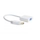 Gembird DisplayPort auf VGA M/F Adapter 0,2m Weiß