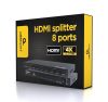 Gembird DSP-8PH4-03 HDMI Splitter 8 Anschlüsse Schwarz