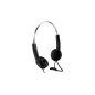 Genius HS-220U Headset Schwarz