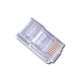 Gembird RJ45/PLUG3UP6/10 Modularstecker 8P8C 6u vergoldet 10 Stück pro Beutel