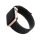 FIXED Nylon Armband für Apple Watch 42/44/45mm, Schwarz