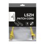 Gembird CAT6A S-FTP Patch Cable 0,25m Yellow