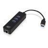 ACT AC6310 USB-Hub 3.2 mit 3 USB-A-Ports und Ethernet
