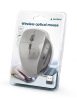 Gembird MUSW-6B-02-BG kabellose optische Maus Schwarz/Raumgrau