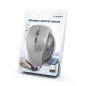   Gembird MUSW-6B-02-BG kabellose optische Maus Schwarz/Raumgrau