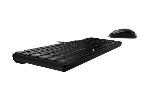Genius SlimStar C126 Kabeltastatur + Maus Schwarz HU