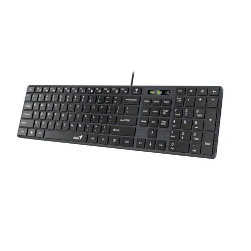 Genius SlimStar C126 Kabeltastatur + Maus Schwarz HU