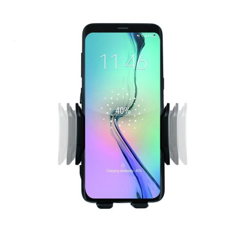 ACT AC9010 Automatische Smartphone-Autohalterung mit kabellosem Laden Schwarz
