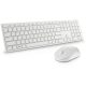 Dell KM5221W Pro kabellose Tastatur und Maus Weiß HU