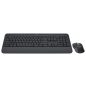   Logitech Signature MK650 Combo for Business Wireless Keyboard+Mouse Graphite HU