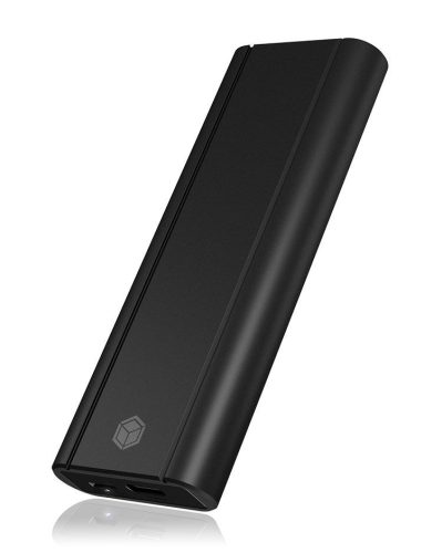 Raidsonic IcyBox IB-1807MT-C31 Externes Typ-C Gehäuse für M.2 NVMe SSD Schwarz