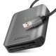 AXAGON CRE-S3 SUPERSPEED USB-A UHS-II Kartenleser Schwarz