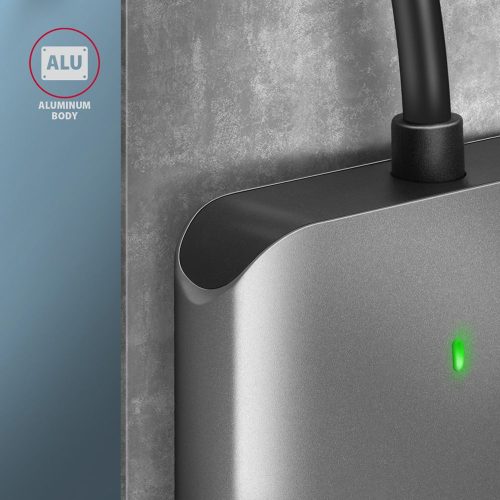 AXAGON CRE-S3 SUPERSPEED USB-A UHS-II Kartenleser Schwarz