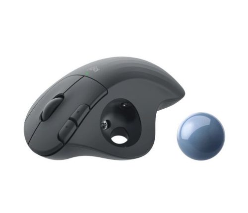 Logitech Ergo M575 kabelloser Trackball für Business Graphitgrau