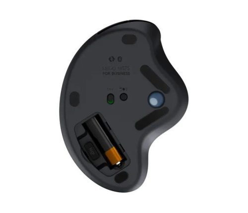 Logitech Ergo M575 kabelloser Trackball für Business Graphitgrau