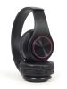 Gembird BHP-LED-01 Bluetooth-Headset with LED light effect Black