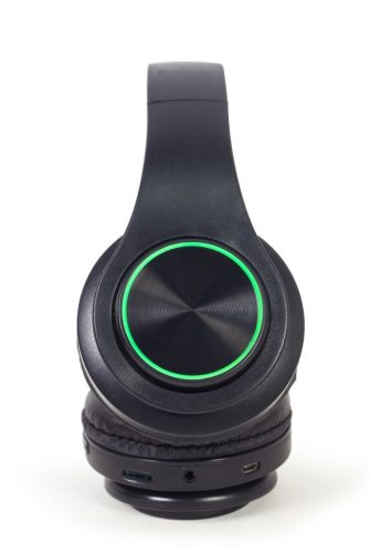Gembird BHP-LED-01 Bluetooth-Headset with LED light effect Black