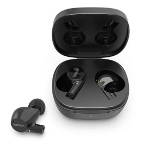Belkin SoundForm Rise True Wireless Earbuds Headset Schwarz