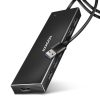 AXAGON HUE-F7A SuperSpeed USB-A FLAT HUB Schwarz