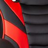 Delight BMD1109RD Gaming-Stuhl Schwarz/Rot