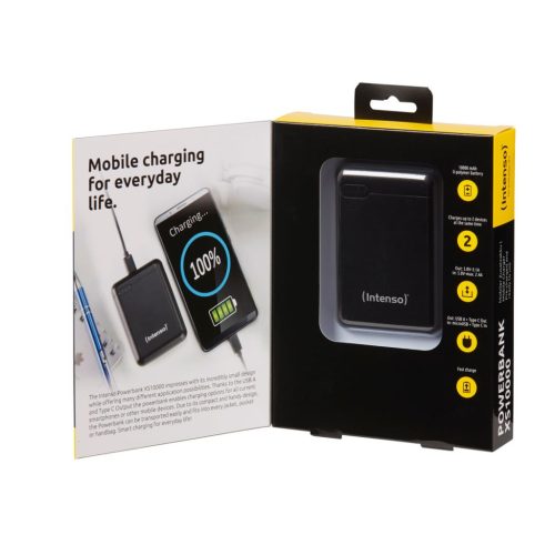 Intenso XS10000 10000mAh PowerBank Schwarz