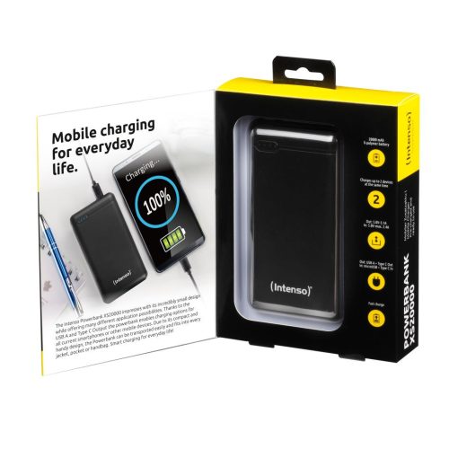 Intenso XS20000 20000mAh PowerBank Schwarz