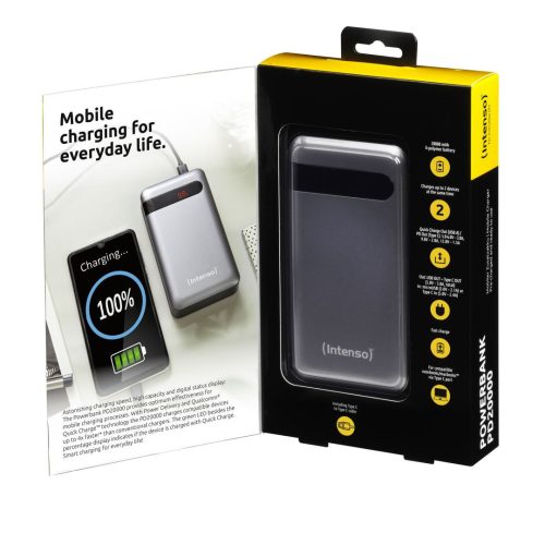 Intenso PD20000 20000mAh Powerbank Anthrazit