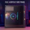 Aerocool CS-107-A-BK-v2 Mesh FRGB Fenster Schwarz