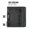 Aerocool CS-107-A-BK-v2 Mesh FRGB Fenster Schwarz