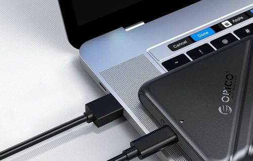 Orico 25PW1-U3-BK-EP USB3.0 HDD/SSD Gehäuse Schwarz