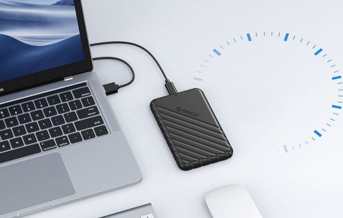 Orico 25PW1-U3-BK-EP USB3.0 HDD/SSD Gehäuse Schwarz