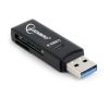 Gembird UHB-CR3-01 Kompakter USB3.0 SD-Kartenleser Schwarz