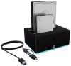 Raidsonic IcyBox IB-127CL-U3 Docking & Clone Station 2,5/3,5" USB3.0 Schwarz