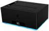 Raidsonic IcyBox IB-127CL-U3 Docking & Clone Station 2,5/3,5" USB3.0 Schwarz