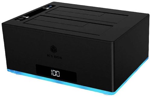 Raidsonic IcyBox IB-127CL-U3 Docking & Clone Station 2,5/3,5" USB3.0 Schwarz