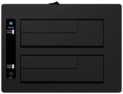 Raidsonic IcyBox IB-127CL-U3 Docking & Clone Station 2,5/3,5" USB3.0 Schwarz