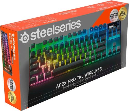 Steelseries Apex Pro TKL (2023) kabellose mechanische Gaming-Tastatur Schwarz UK