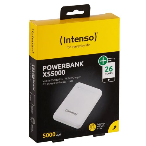 Intenso XS5000 5000mAh PowerBank Weiß
