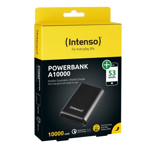Intenso A10000 10000mAh PowerBank Schwarz