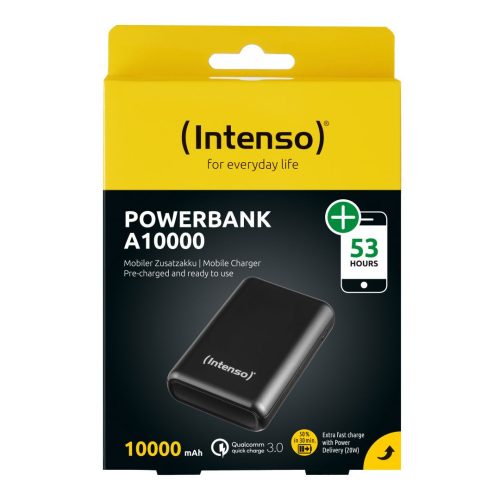 Intenso A10000 10000mAh PowerBank Schwarz