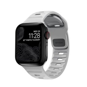   Nomad Sport Armband S/M, grau - Apple Watch 7 (41mm)/6/SE/5/4 (40mm)/3/2/1 (38mm)