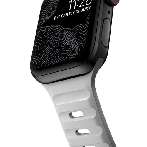 Nomad Sport Armband S/M, grau - Apple Watch 7 (41mm)/6/SE/5/4 (40mm)/3/2/1 (38mm)
