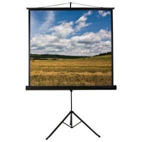   Funscreen Matt White Tripod 200x200cm Format 1:1 Fekete tokkal