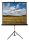 Funscreen Matt White Tripod 200x200cm Format 1:1 Fekete tokkal